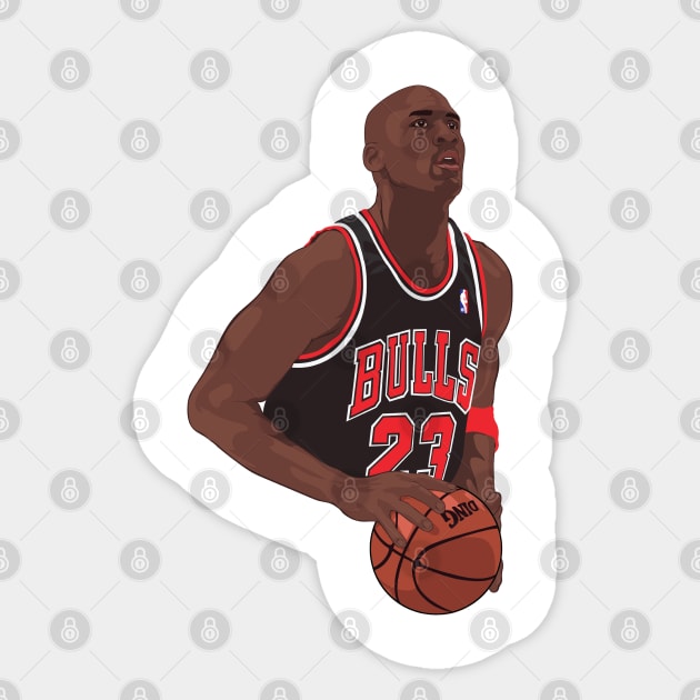 Michael Jordan Sticker by leondesignsau